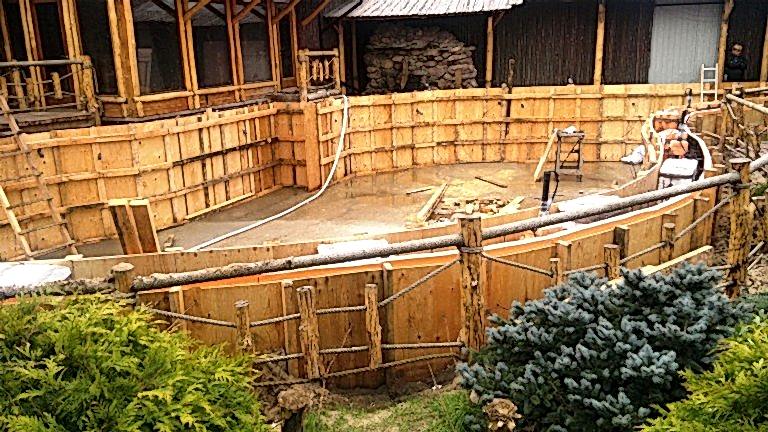 Монтаж опалубки бортов